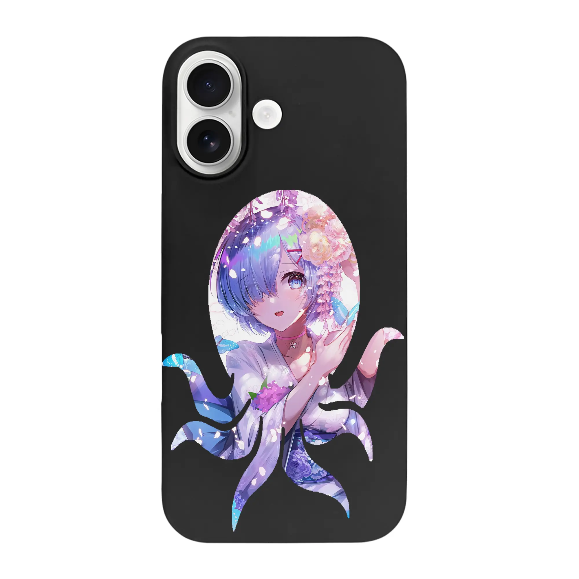 リゼロ グッズ レム - iPhone 17 シリーズ シリコンケース 薄型 耐衝撃 指紋防止 ソフトタッチカバー 精密フィット 傷防止 保護ケース iPhone 17/17 Air/17 Pro/17 Pro Max 対応